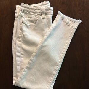 Joe's Jeans Ankle Cropped in White